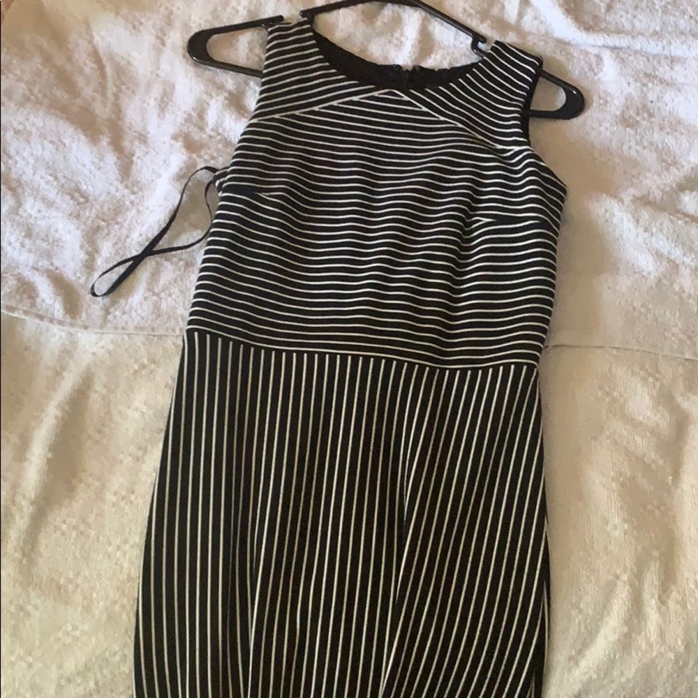 Striped Office Dress